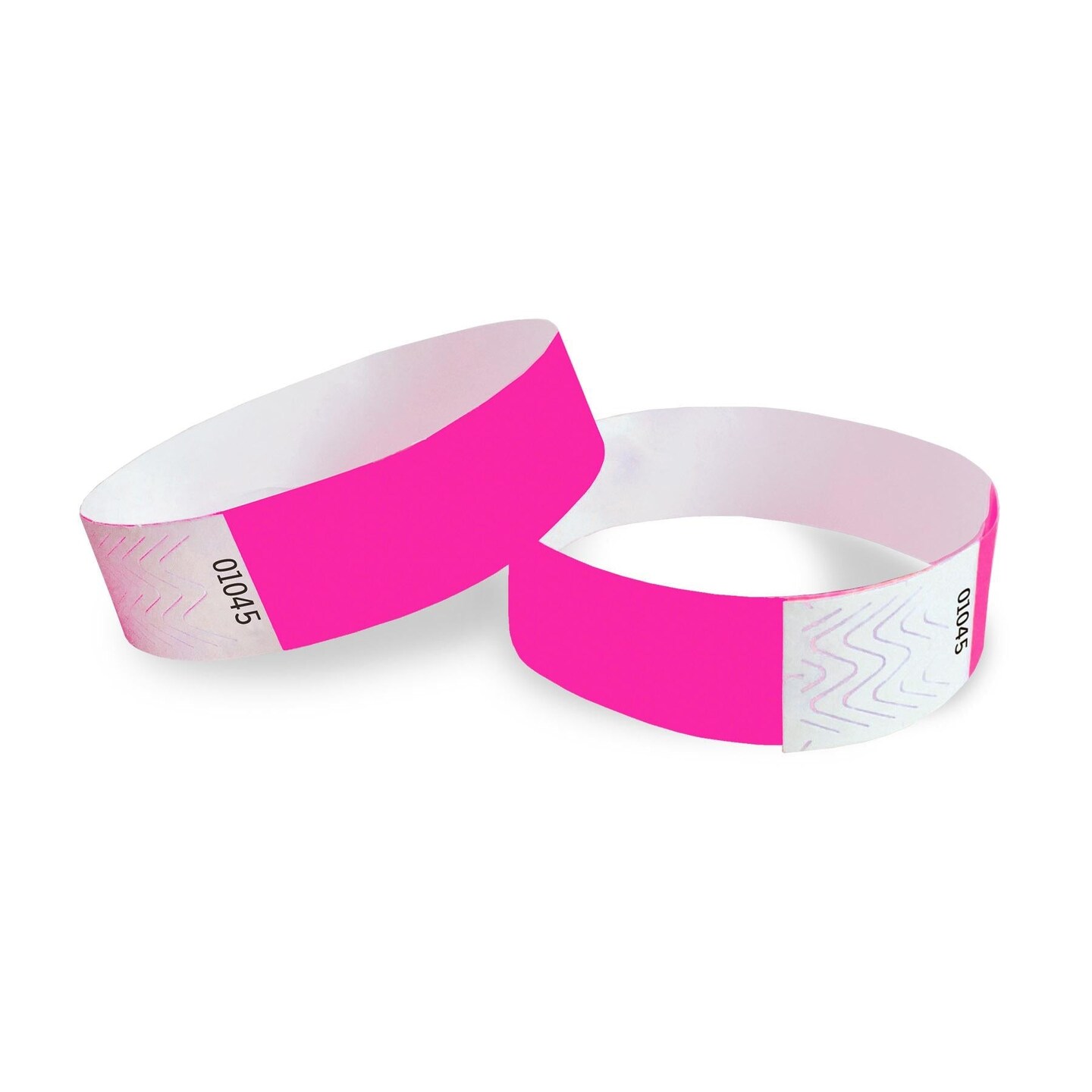 600 Pack Beistle Solid Color Neon Pink Party Wristbands