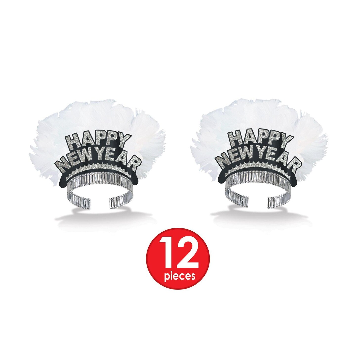 Beistle New Year&#x27;s Eve Platinum Party Kit for 25 People