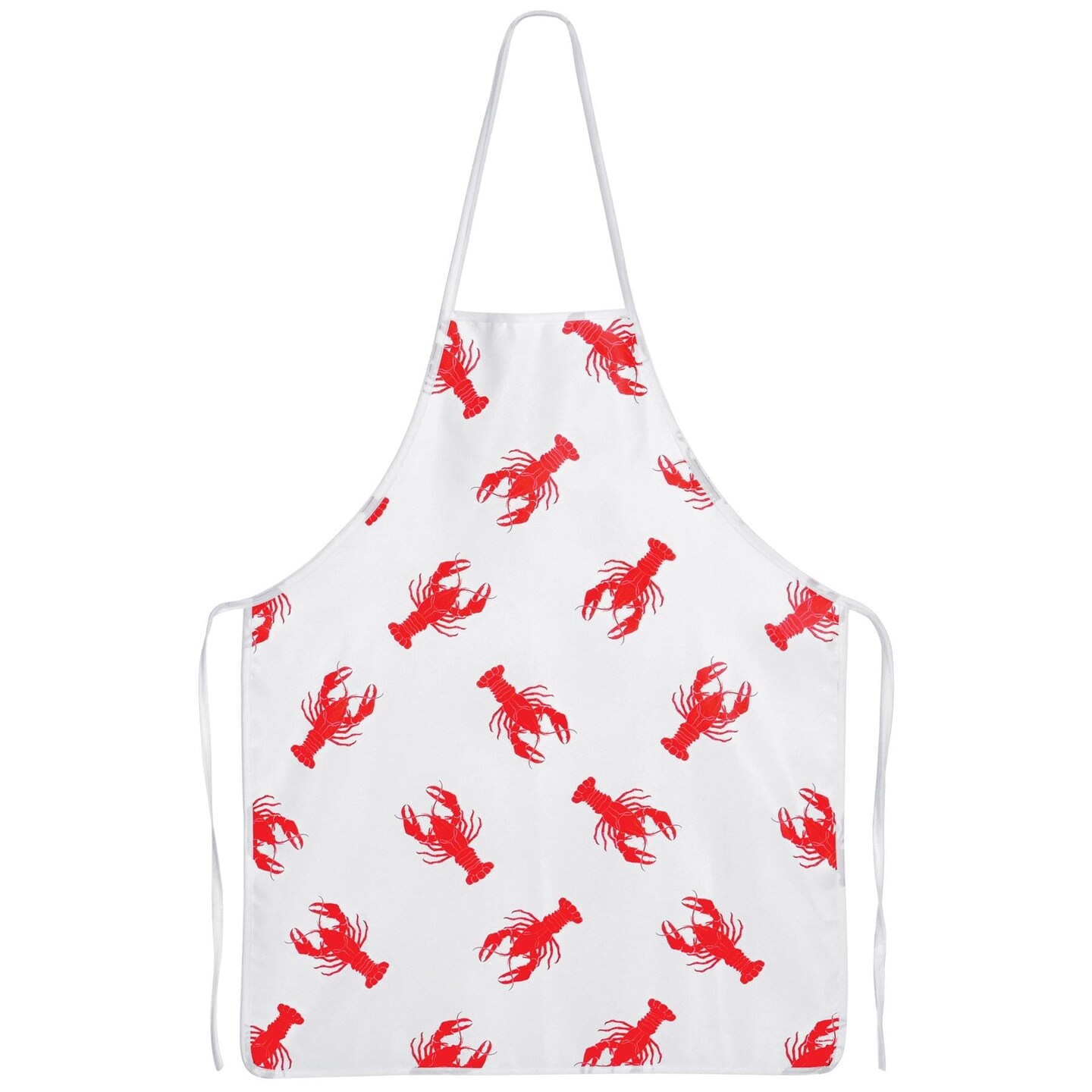 6 Pack Beistle Crawfish Fabric Novelty Apron