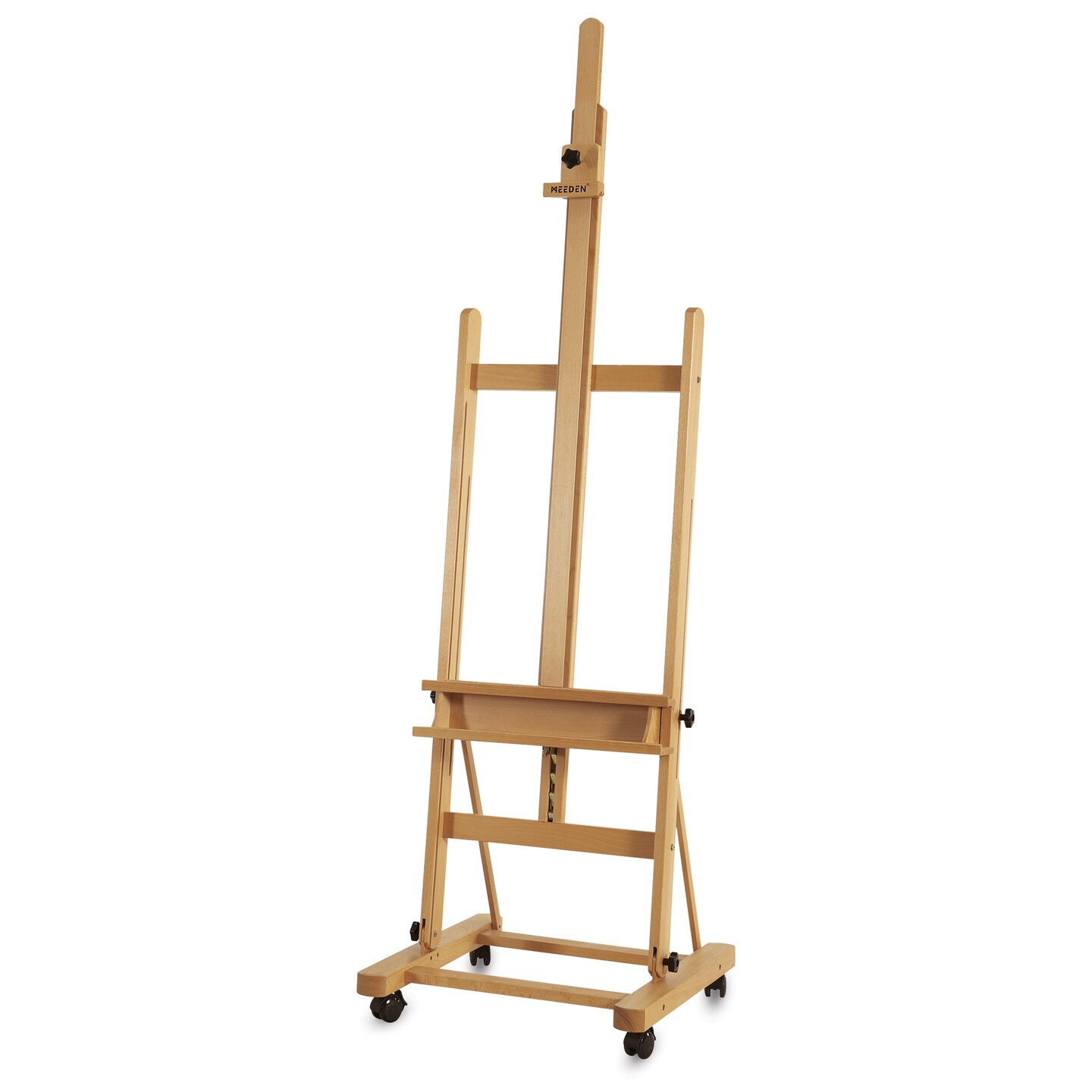 Meeden Large H-Frame Easel - 23-3/5&#x201D; W x 23-2/5&#x201D; D, 75&#x22; - 146&#x22; H