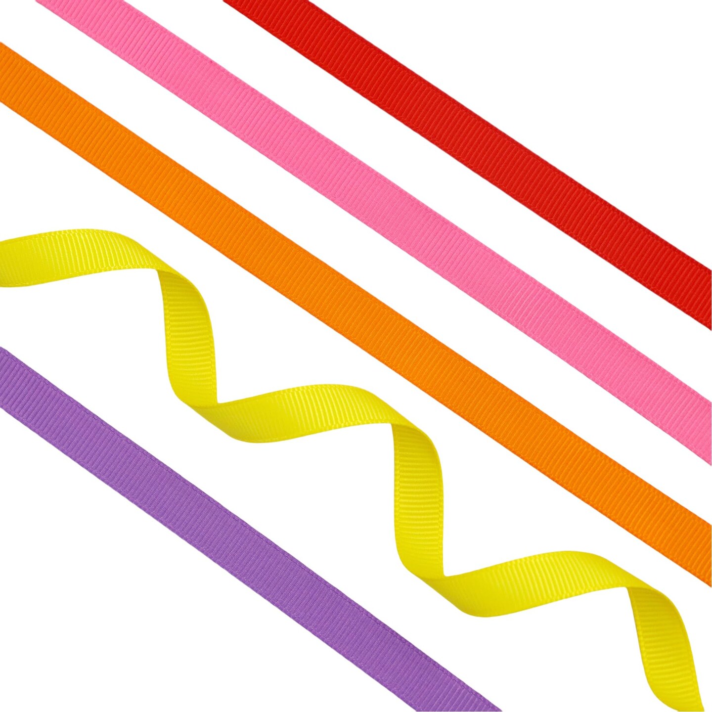 3/8 Inches Grosgrain Ribbons Fabric Ribbons, 20 Colors*2 Yards Each Total 40 Yards, Boutique Ribbons for Gifts Wrapping, DIY Bow Hair Accessories