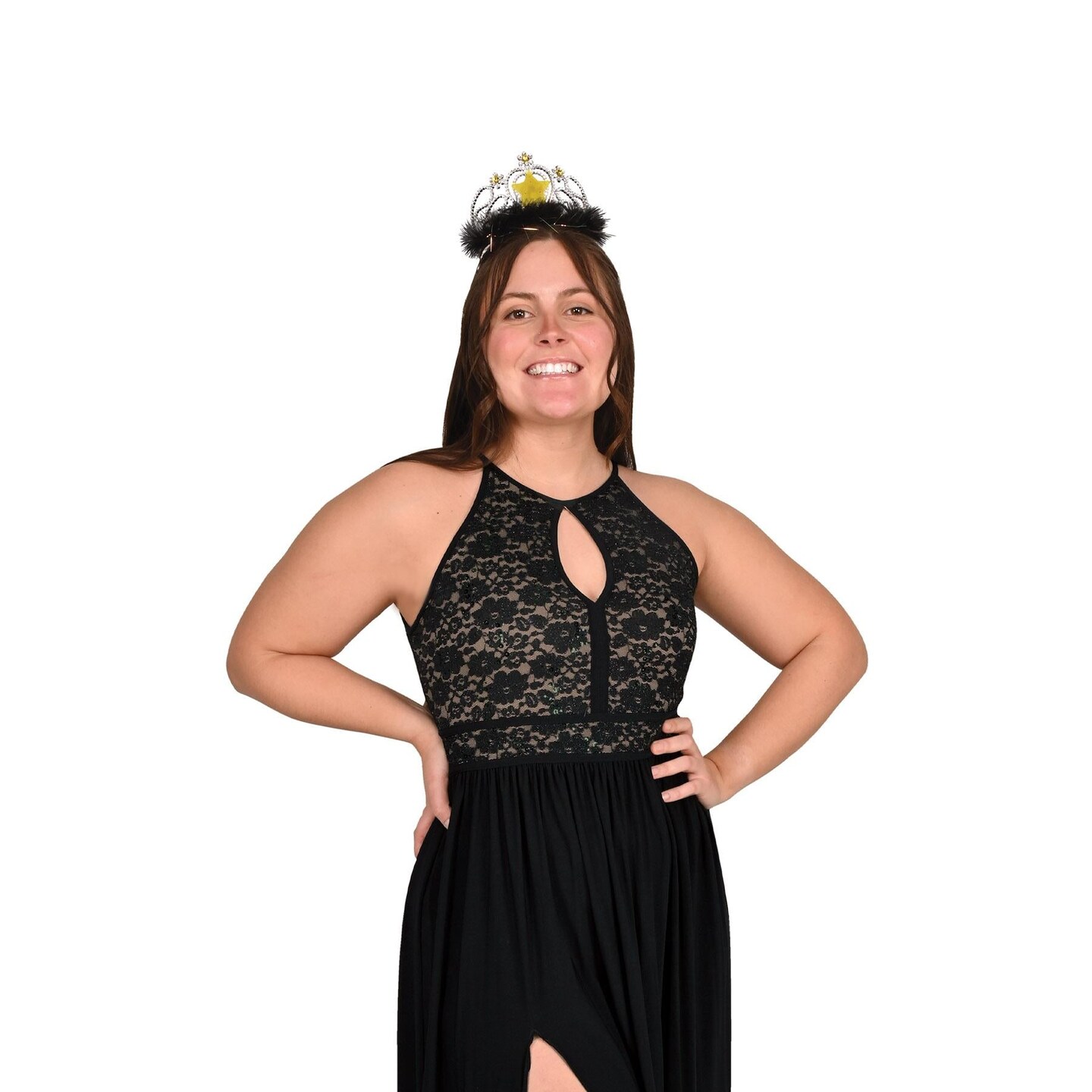 6 Pack Beistle Plastic Light-Up Star Tiara