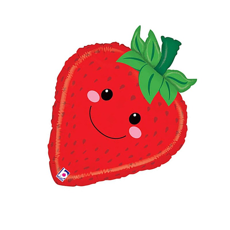 Betallic&#xAE; 26 Inch Produce Pals Strawberry Balloon