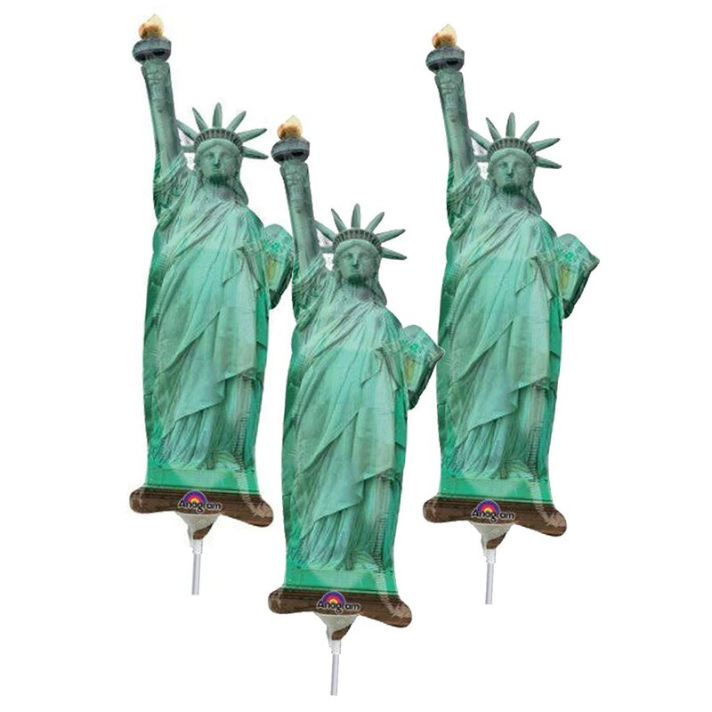 Anagram&#xAE; 14 Inch Statue Of Liberty Air Filled Balloon