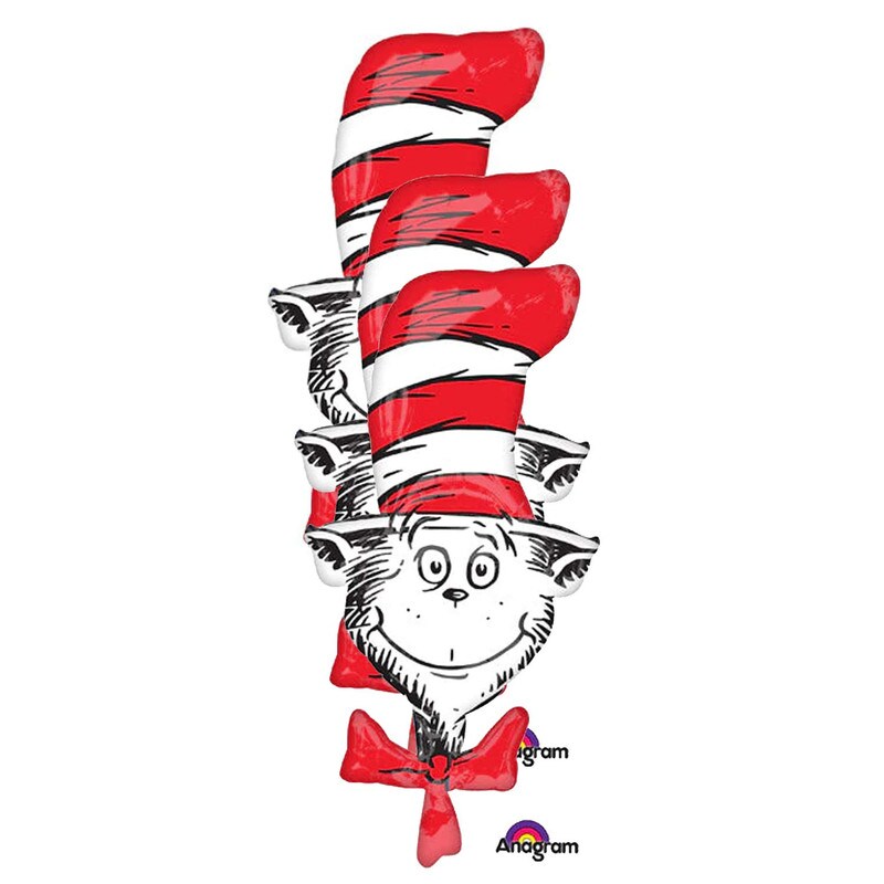 Anagram&#xAE; 42 Inch Dr. Seuss Cat In The Hat Balloon