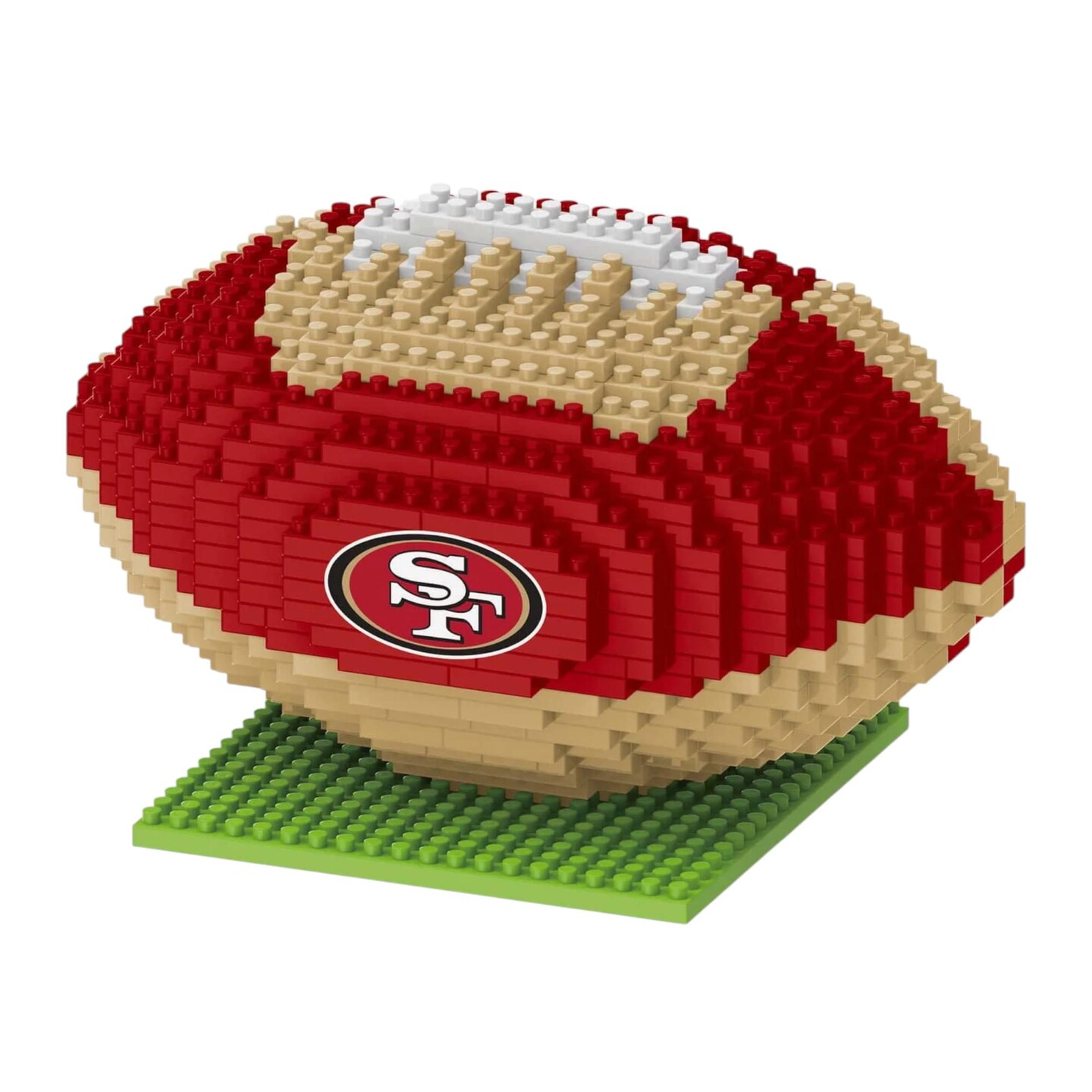 San Francisco 49ers NFL BRXLZ Football 704-Piece Building Block Set