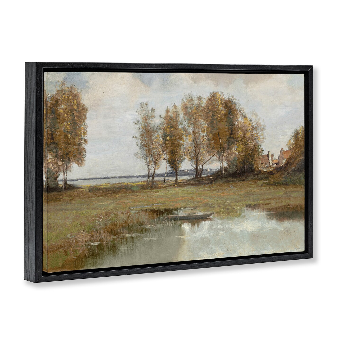 Stupell Industries A Peaceful Spot Landscape Floating Frame, design by Amber Sterling