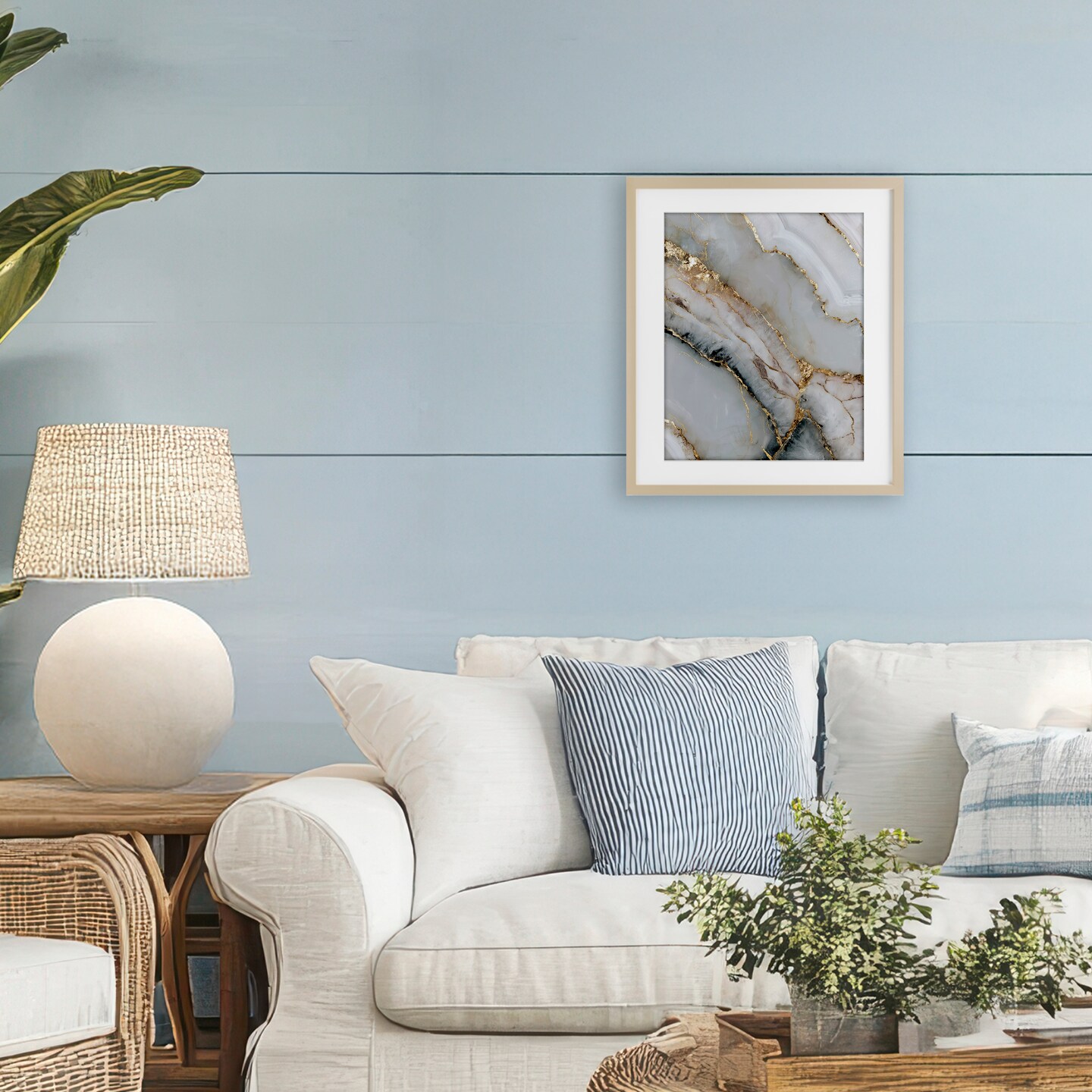 Stupell Industries Glinting Abyss Geode Framed Print Under Glass, design by Svetlana Aleynikova
