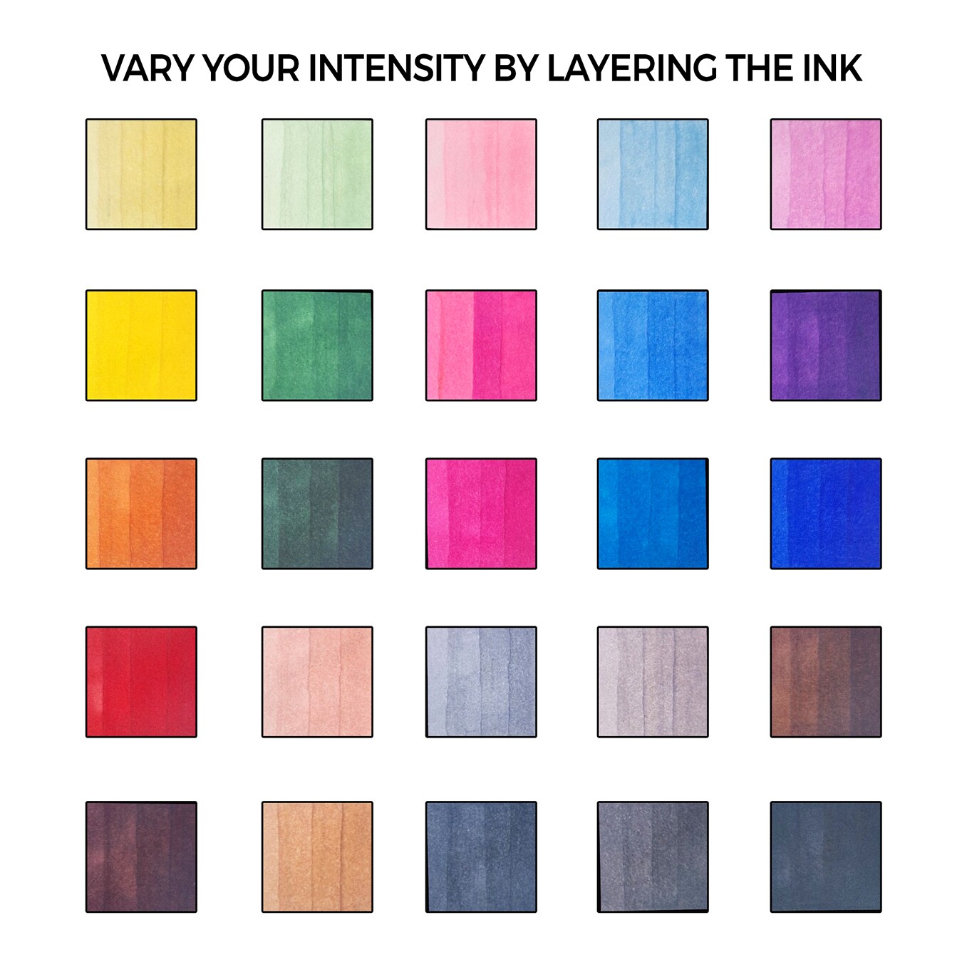 Zieler® 25 Artists Graphic Marker Pens + 1 Blending Marker, Dual Tip