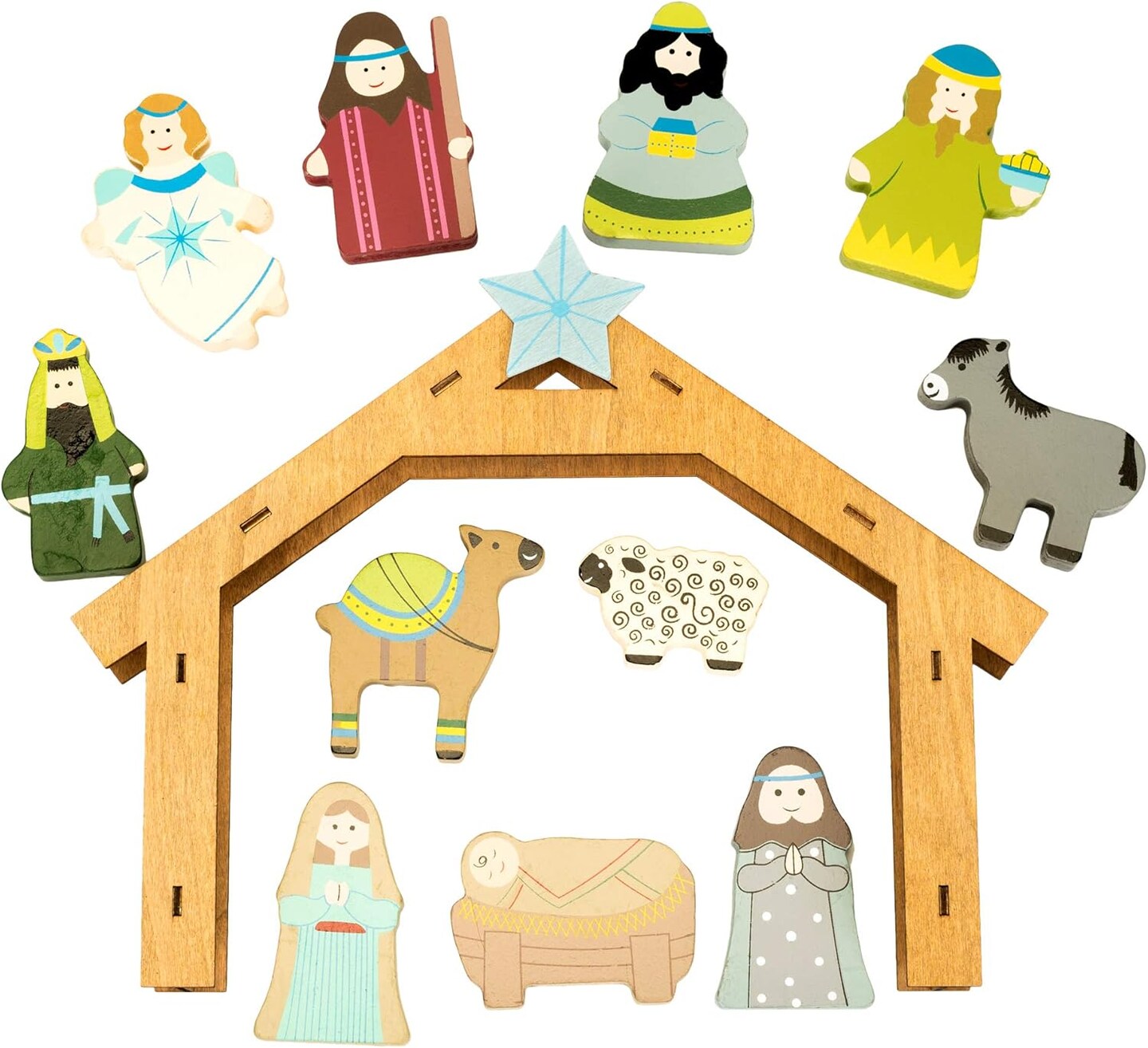Children&#x27;s Nativity Set - 12 Piece Set