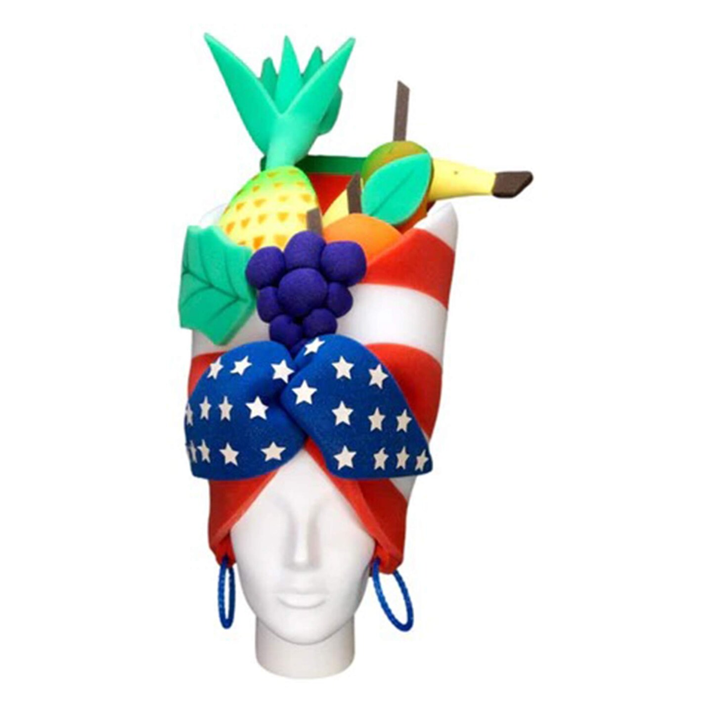 USA Carmen Miranda Hat Vibrant &#x26; Patriotic Party Accessory