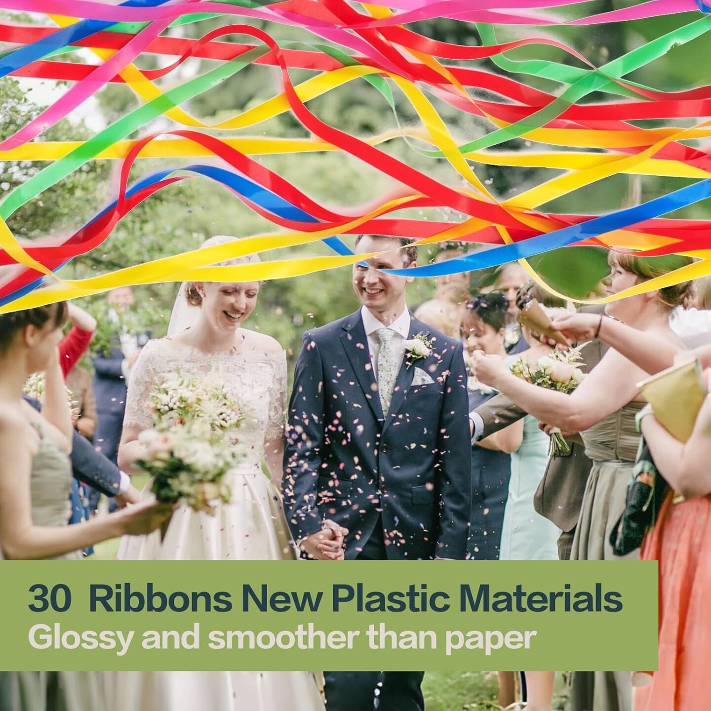 20PCS No-Mess Confetti Poppers – Colorful Party Streamers for Birthday & Wedding