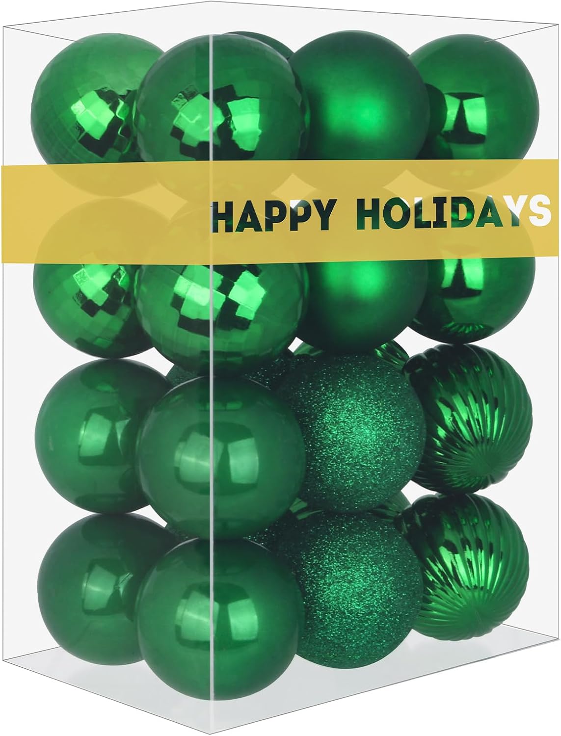 Emerald Green 1.6&#x22; Small Christmas Balls