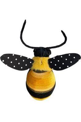 6.25&#x22; Hanging Fabric Bumblebee