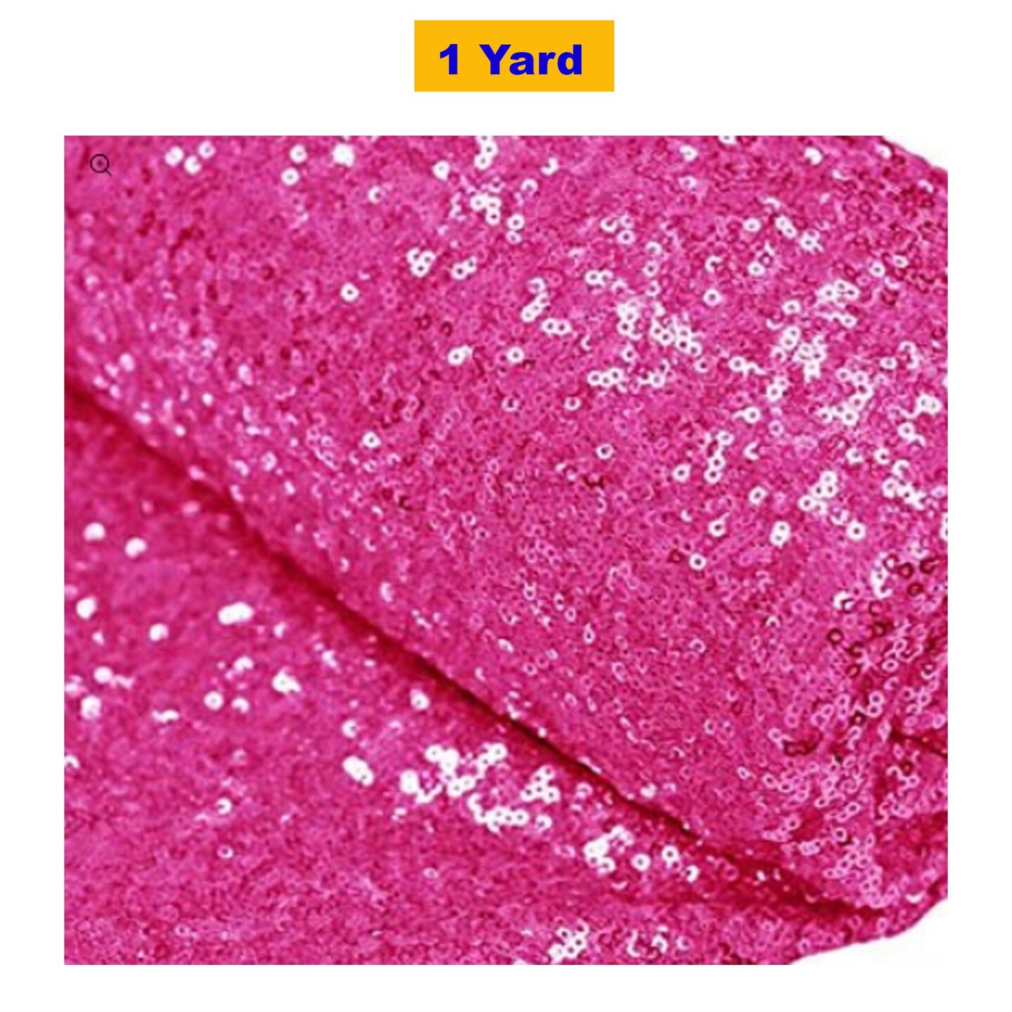 Fuchsia Sequin Fabric Tablecloths Runners Drapes and More