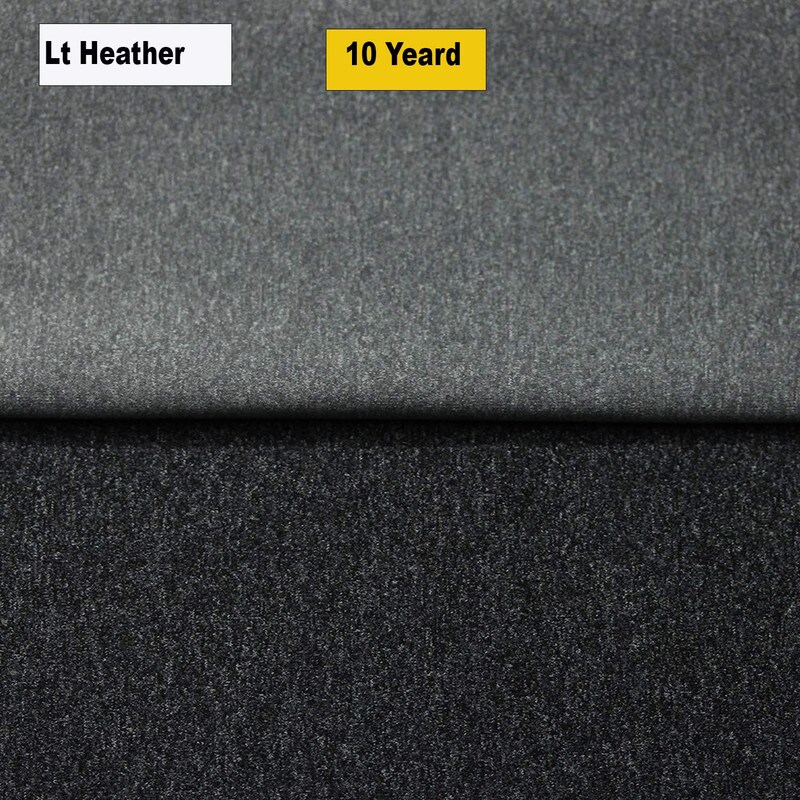 Heather Heather Delight Black Heather Stretch Fabric