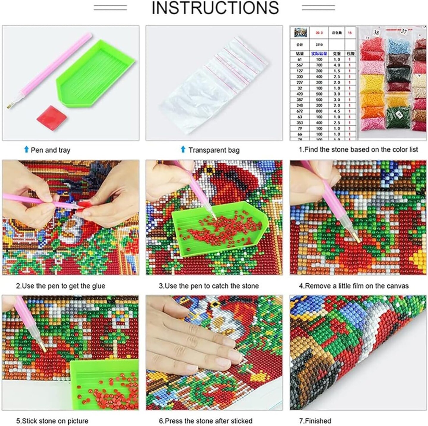 Halloween Cat Diamond Art Painting Kits for Adults, Round 5D Full Drill Diamond Dots Paintings Set for Beginners DIY Crafts