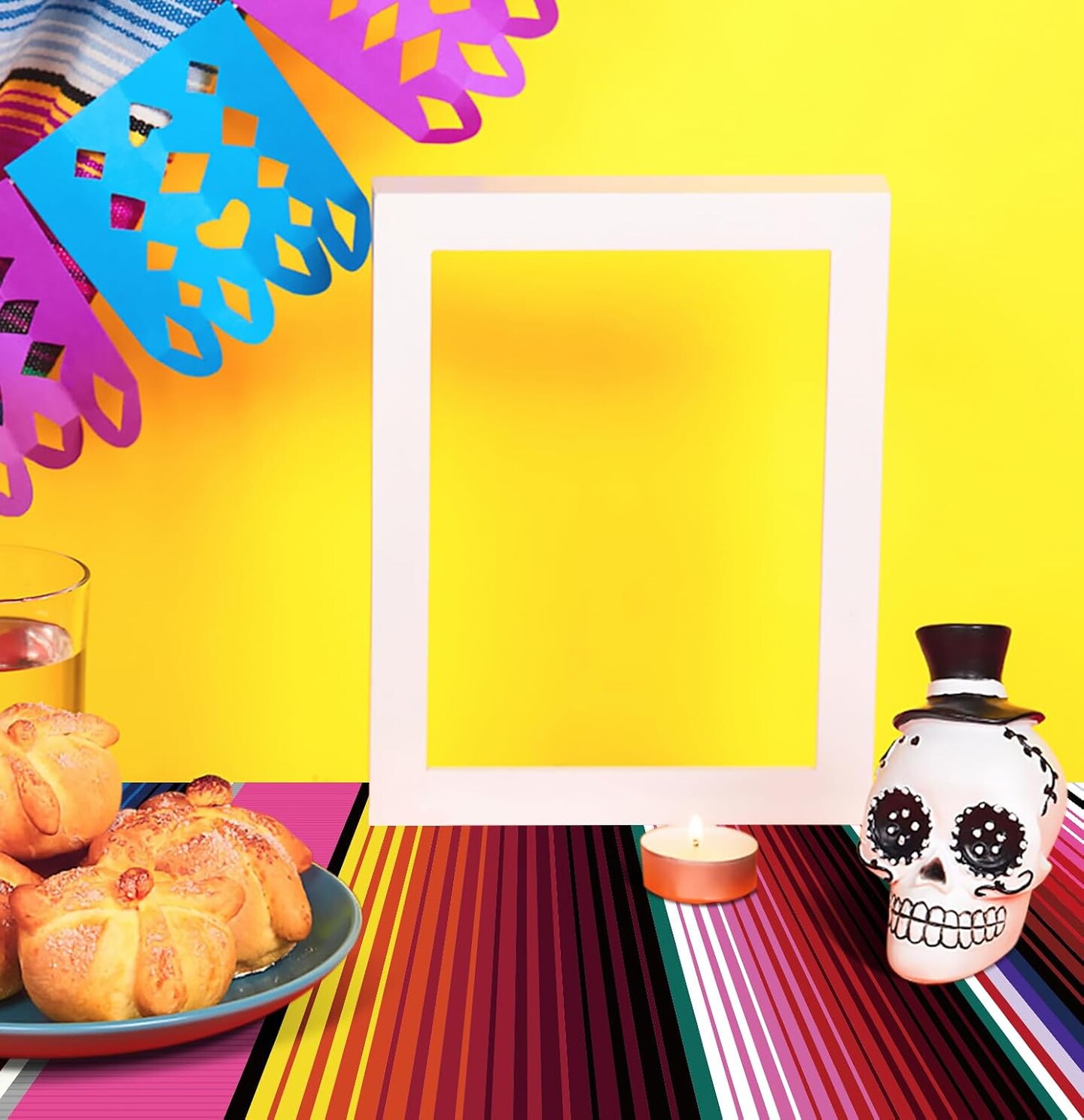 2-Pack Mexican Serape Tablecloth 54x108in – Disposable Plastic Cinco de Mayo & Fiesta Party Decor