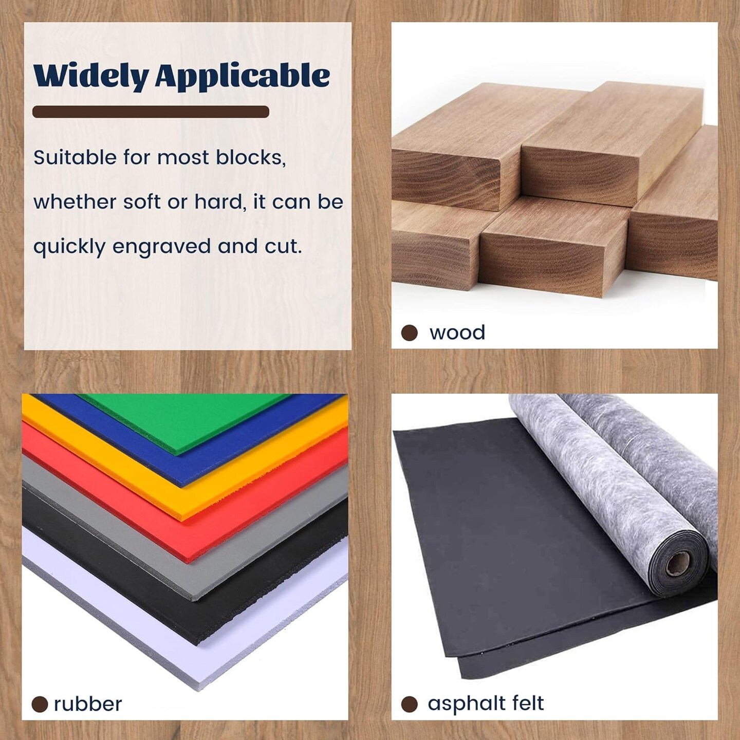 Linocut Carving Kit Tools Linoleum Cutter Assortment for Block Printing for DIY Sculpture Carpenter Experts & Beginners 6 Blades Universal Size Red