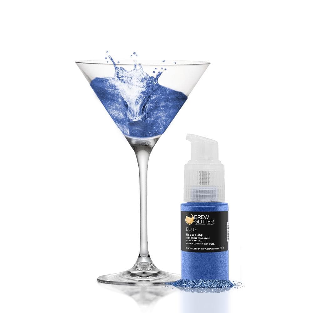Blue Edible Glitter Spray Pump | Brew Glitter&#xAE;