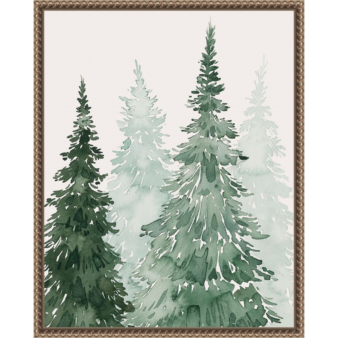 Winter Washed Coppice II by Grace Popp Framed Canvas Wall Art