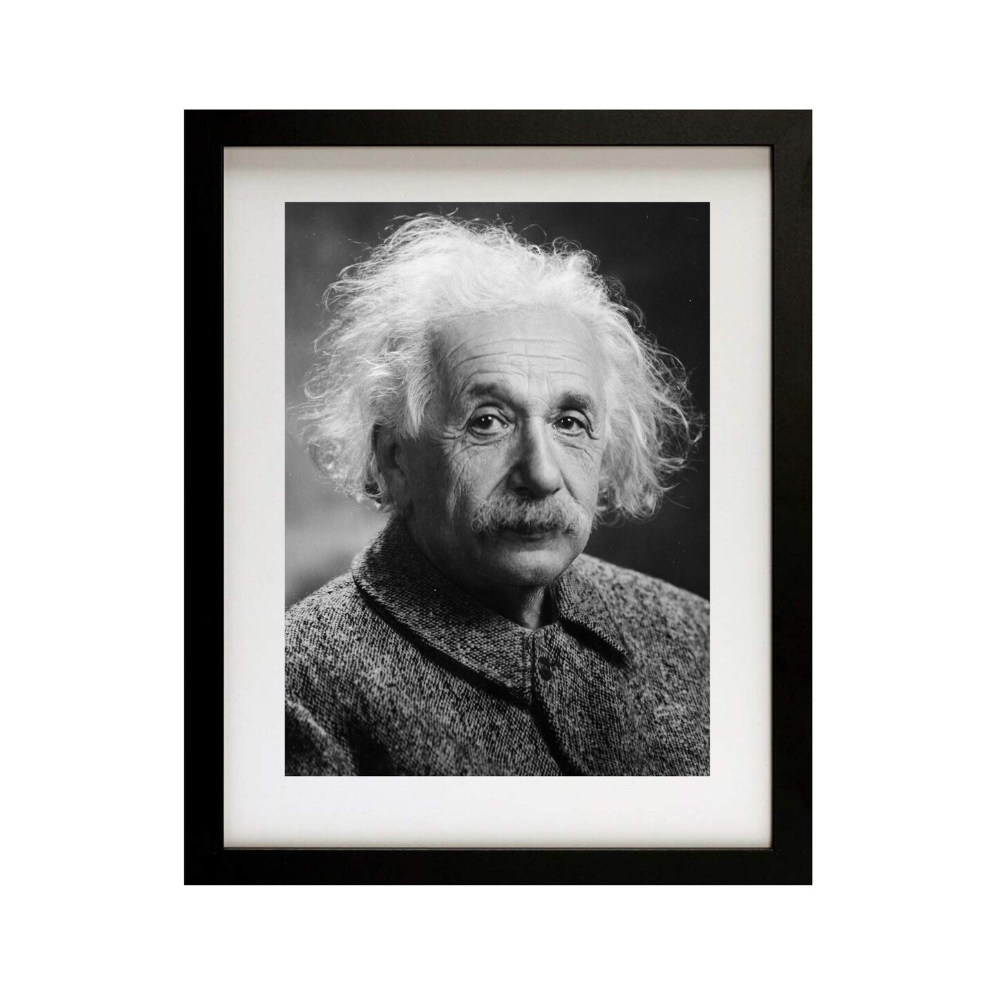 Albert Einstein Albert Einstein Portrait Framed art print Home art