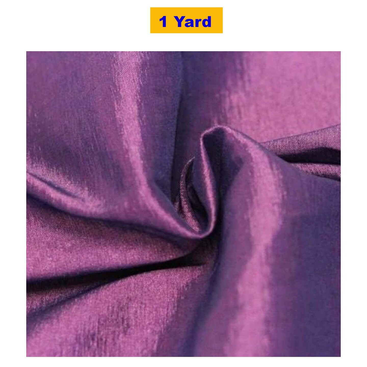 58&#x22; Magenta Stretch Taffeta Fabric