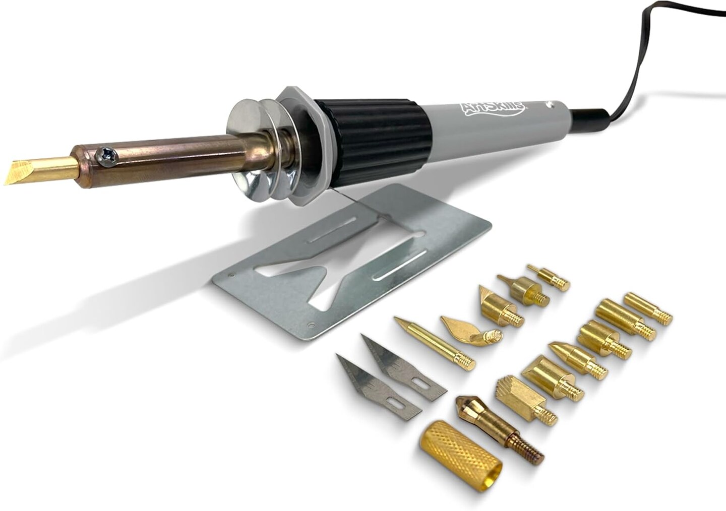 Wood Burning Tool, Wood Burning Kit with Pen, 14 Tool Tips &#x26; 2 Hot Knife Tips