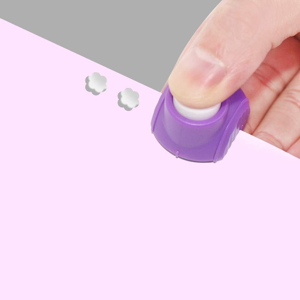 12-Piece Craft Punch & Scissors Set – Edging Scissors & Paper Punches for Scrapbooking, DIY & Art Projects