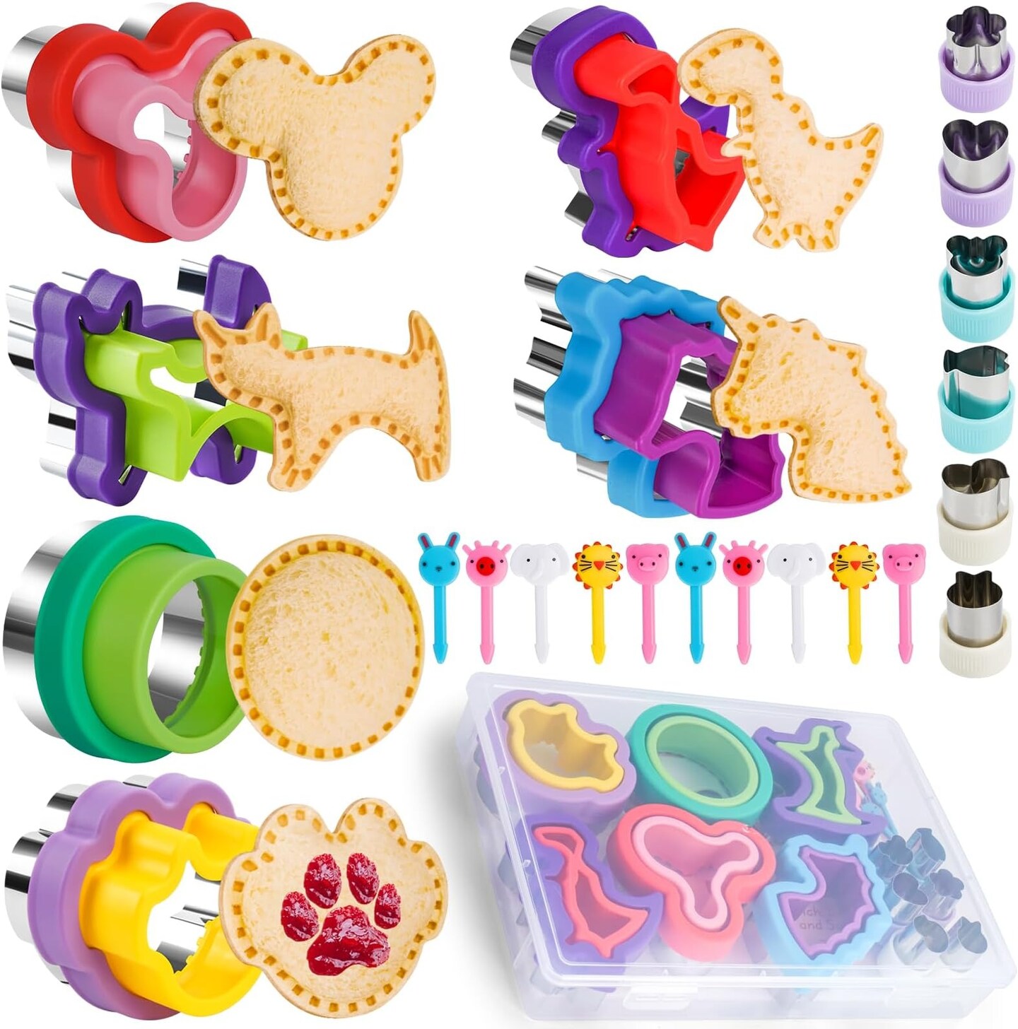 Sandwich Cutter and Sealer Set 30 Pieces