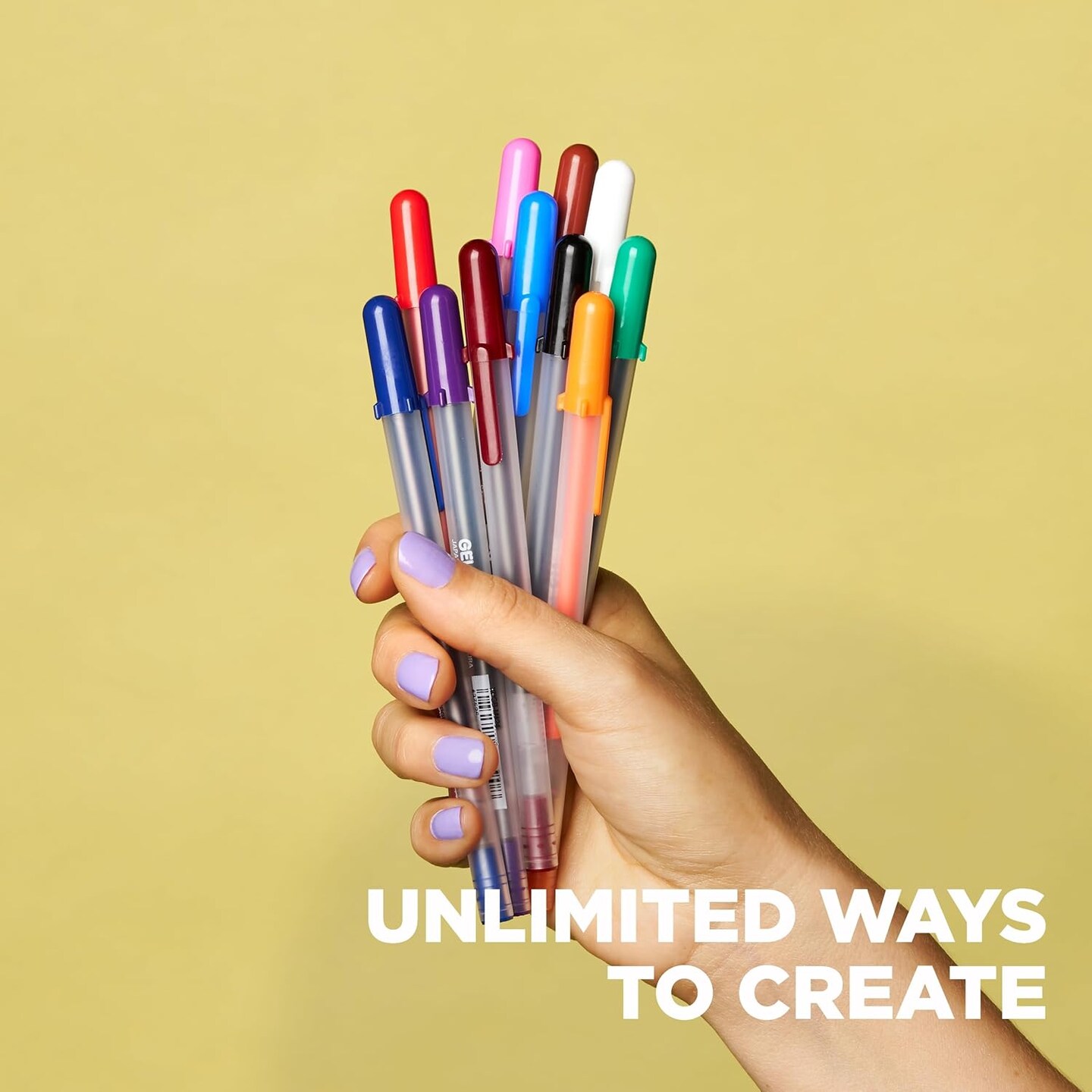 Gel Pens - Gift Set - Ink Pen Set for Journaling, Art, or Drawing - Assorted Point Sizes with Pen Storage Case - Assorted Colored Ink with Special Effects - 74 Pack