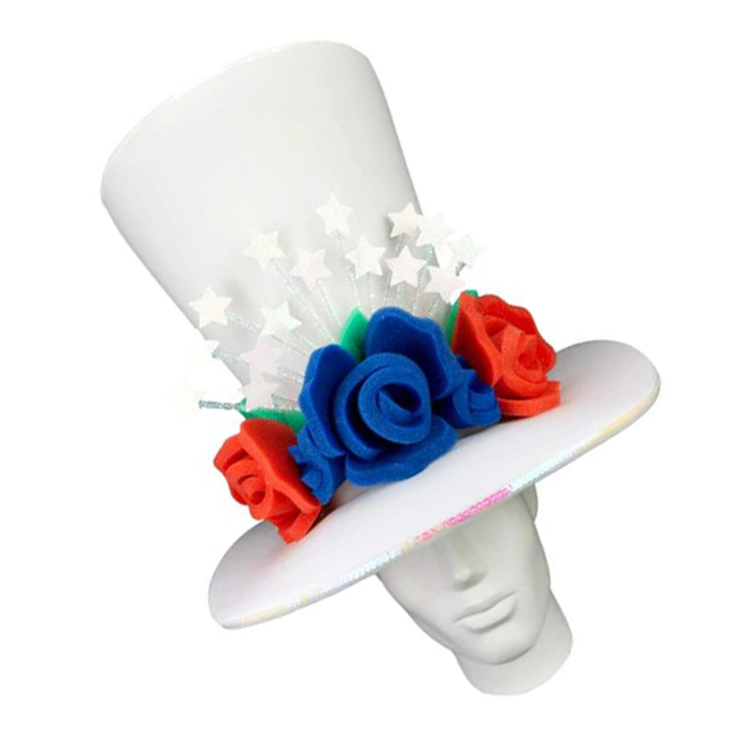 USA Bride Hat Elegant &#x26; Patriotic Wedding Accessory