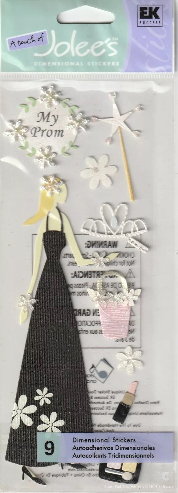 Jolee's Boutique Her Prom Dimensional Stickers | Michaels