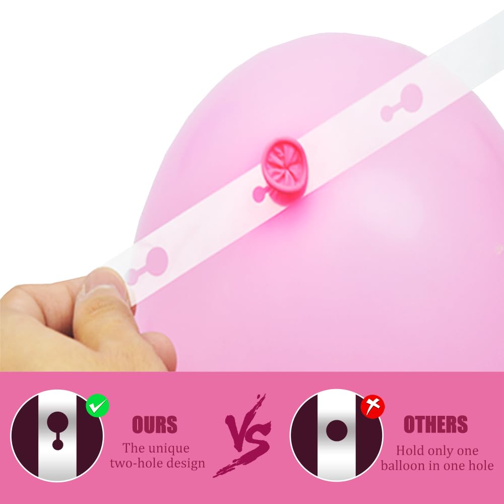Balloon Arch Kit Balloon Garland Decorating Garland Strip, 3 Tape Strips and 3 Glue Point Dots for Party&#x3001;Wedding&#x3001;Birthday, Baby Shower and DIY Decorations(Upgraded Version)