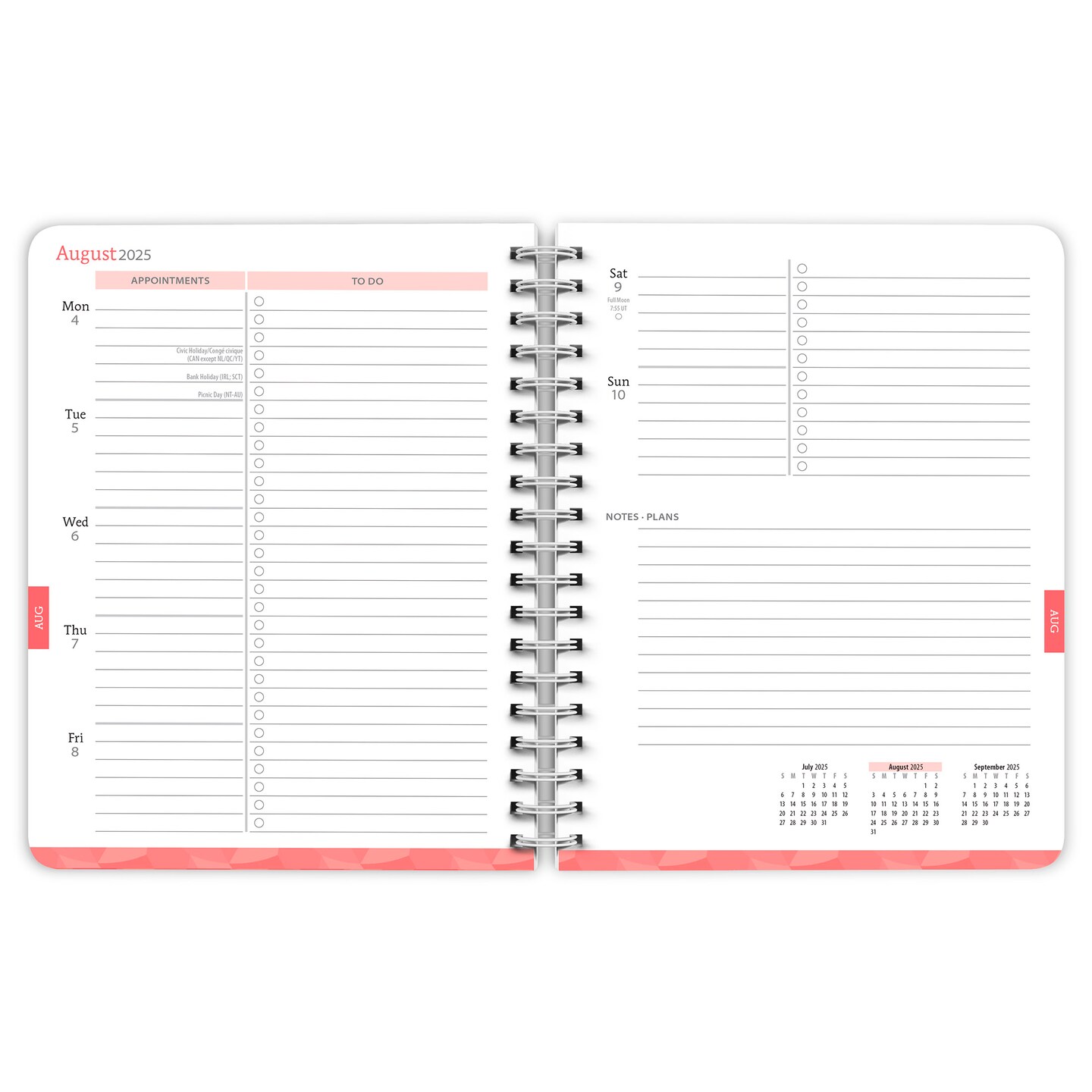 Starburst | 2026 6 x 7.75 Inch 18 Months Weekly Desk Planner | Foil Stamped Cover | July 2025 - December 2026