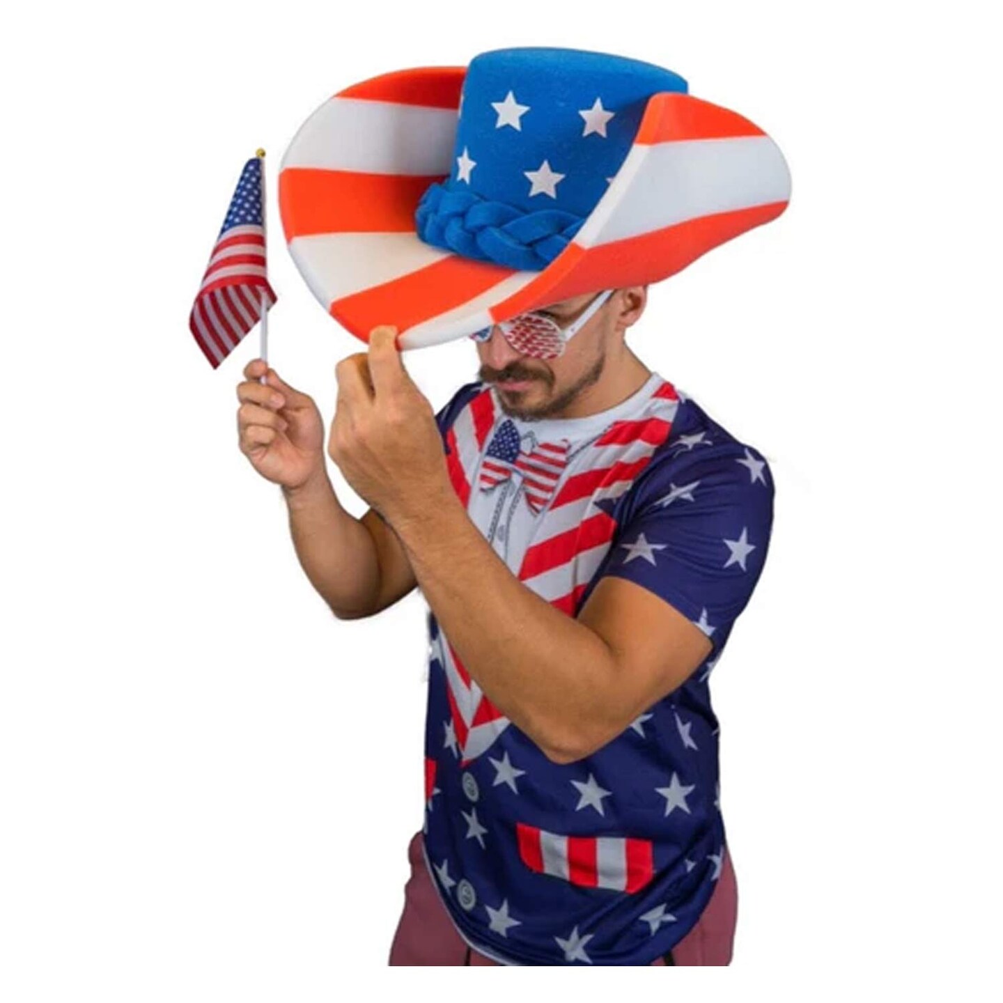 USA Giant Cowboy Hat Oversized Fun for Any Celebration