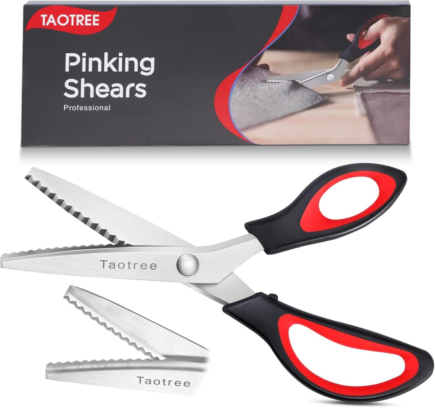 Sewing Scissors, Zig Zag Craft Scissors Decorative Edge