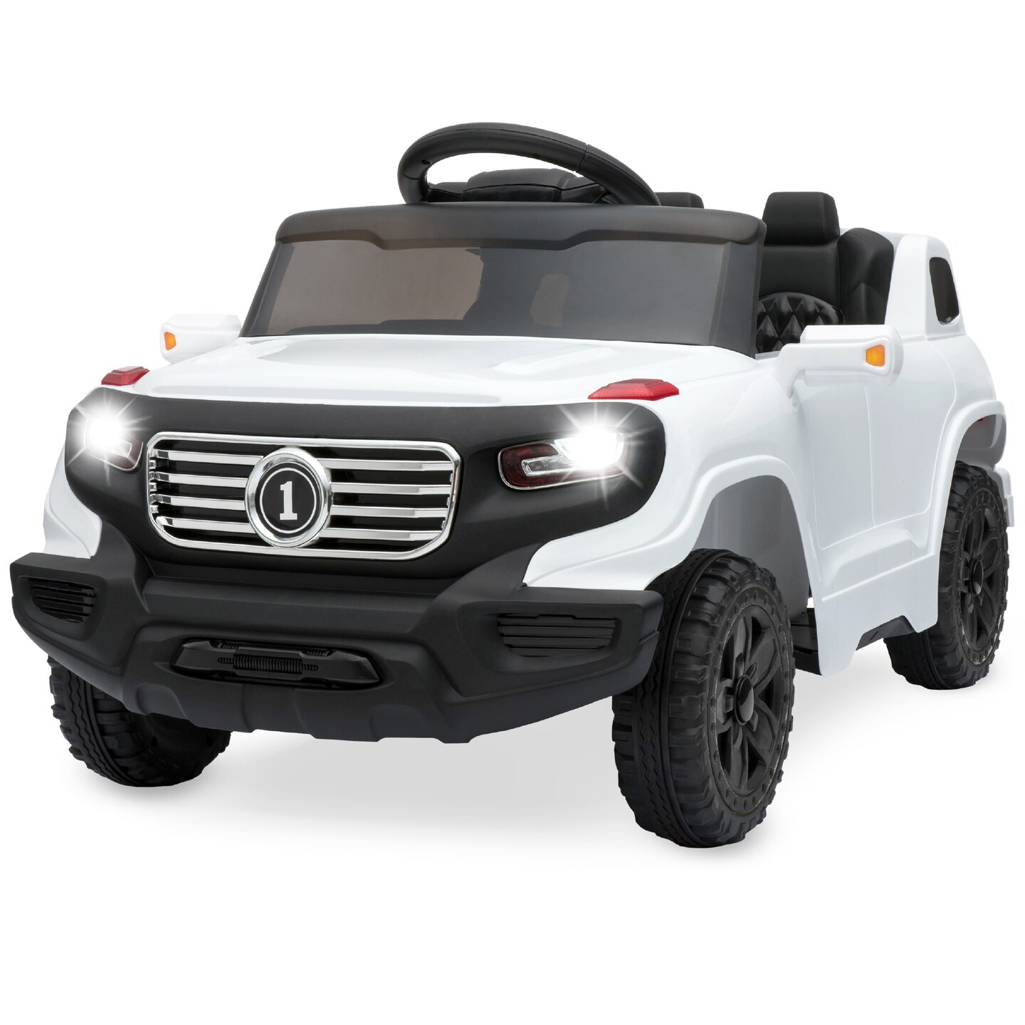 Best Choice Products 6V Kids Ride On Car Truck w/ Parent Control, 3 Speeds, LED Headlights, MP3 Player, Horn