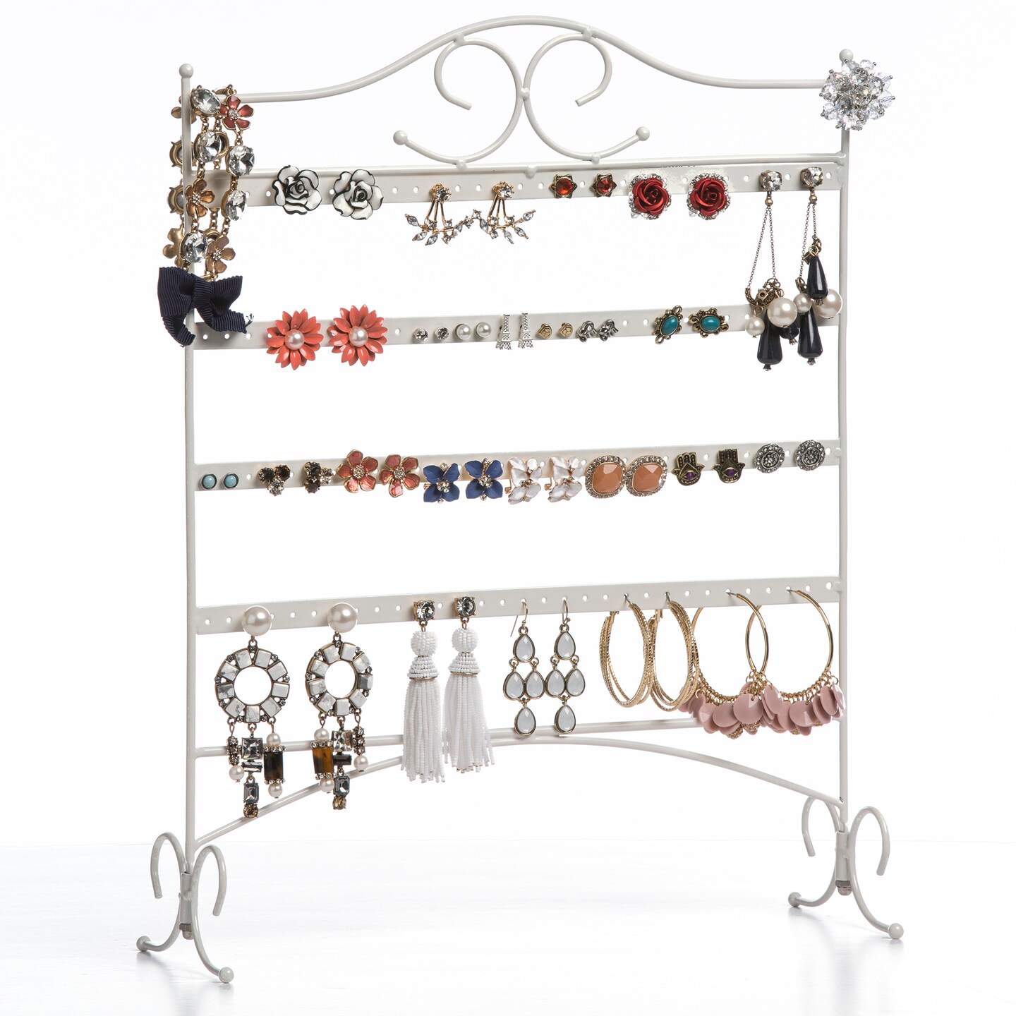 Mango Steam Tabletop Jewelry Organizer for Hanging Stud Earrings