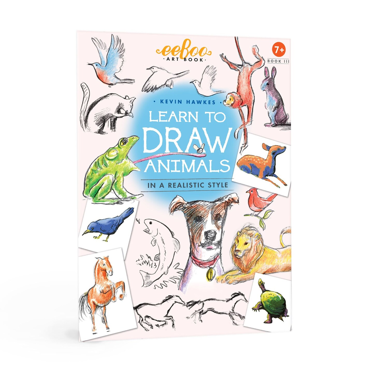 eeBoo Art Book 3 - Learn to Draw Animals with Kevin Hawkes