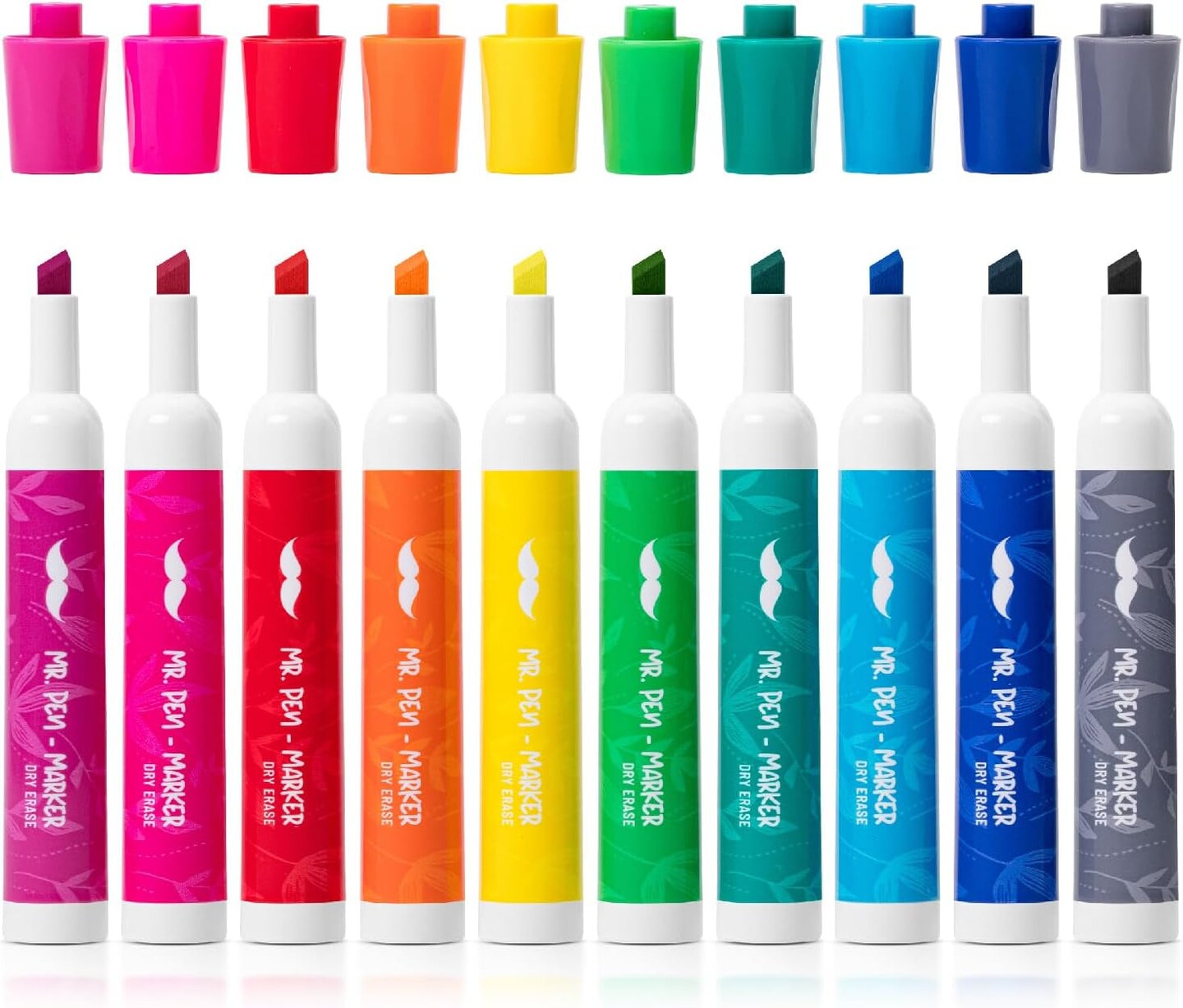 - Dry Erase Markers, Low Odor Chisel Tip, 10 Pack, Vibrant Colors, White Board Markers Dry Erase, Chisel Tip Markers, Whiteboard Markers, Dry Erase Pens, Dry Erase Markers Chisel Tip