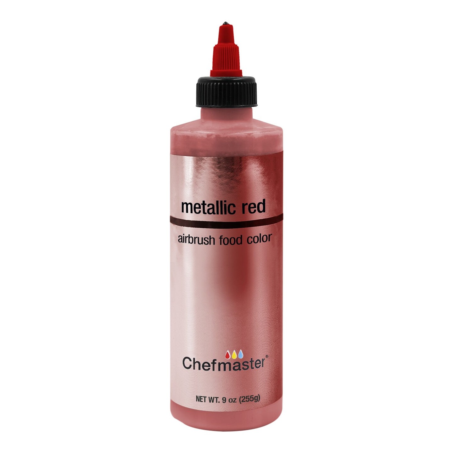 Metallic Silver, Airbrush Cake Food Coloring, 9 fl oz.