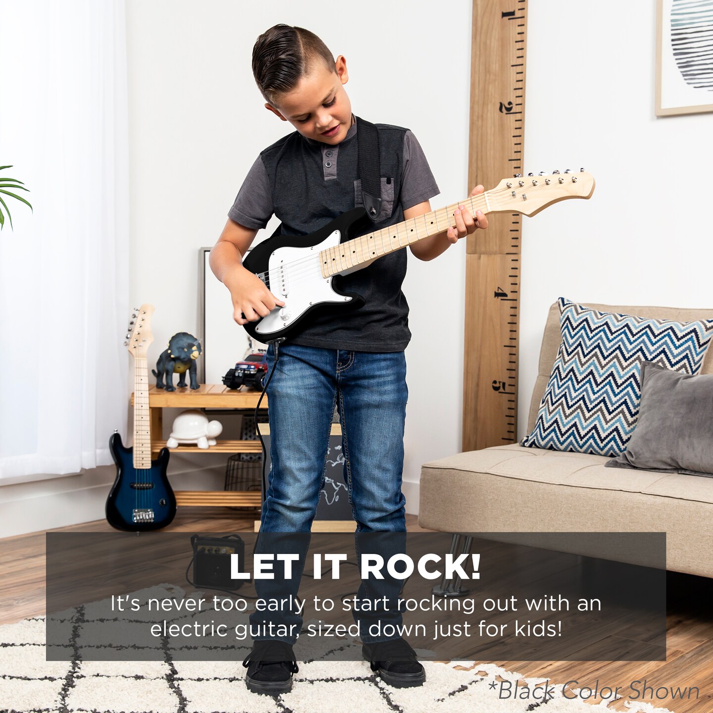 Best Choice Products 30in Kids Electric Guitar Beginner Starter Kit w/ 5W Amplifier, Strap, Case, Strings