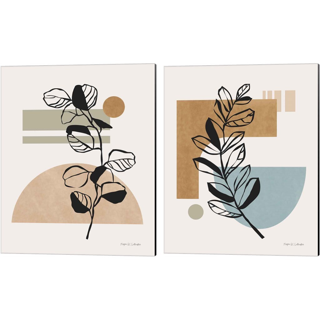Scandi Farmhouse by Megan Gallagher 12" x 15" Canvas Wall Art (Set of 2)
