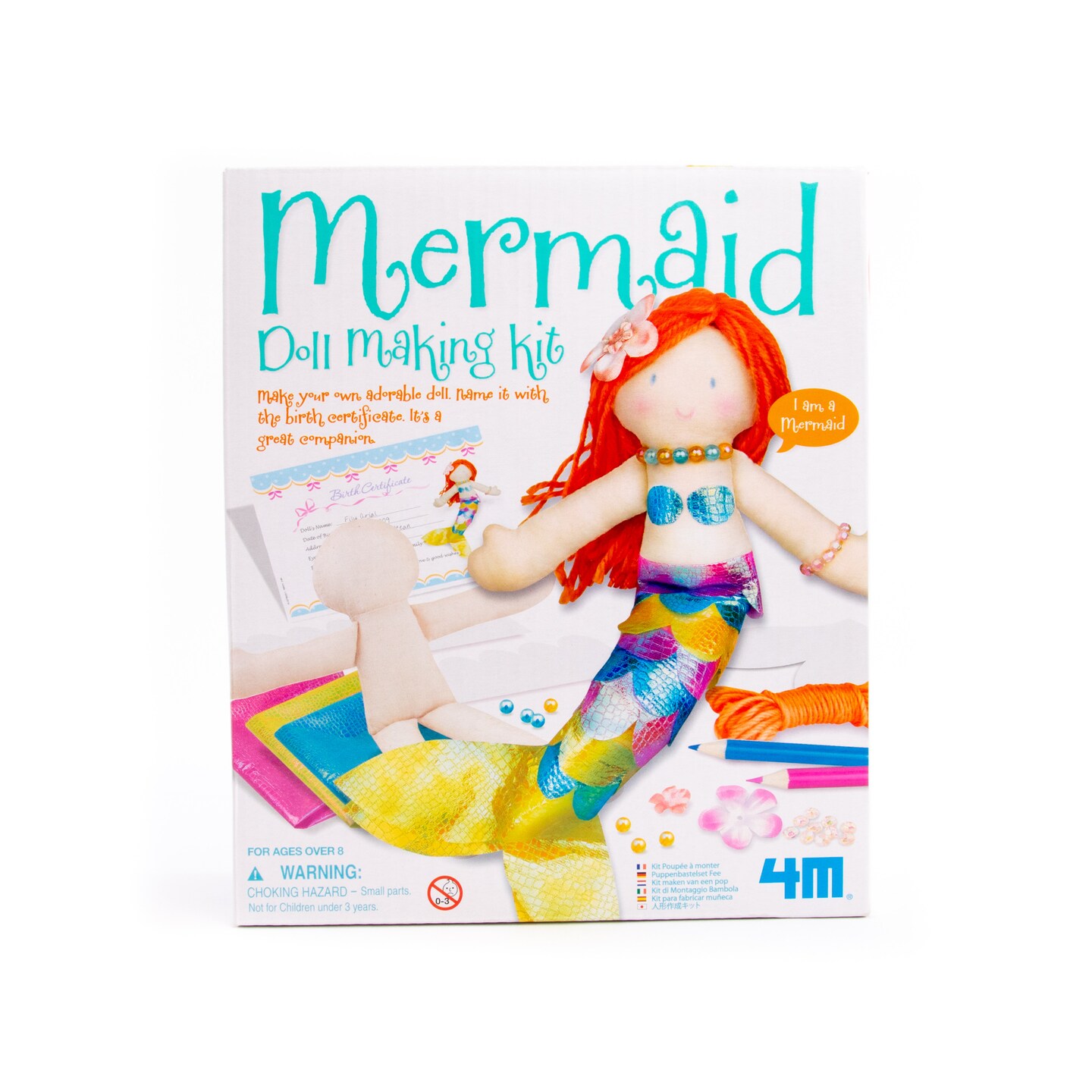 4M Mermaid Doll Making Kit