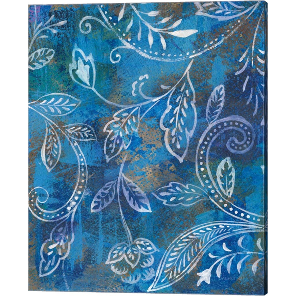 Exotic Elegance Diptych by Danhui Nai 12" x 15" Canvas Wall Art (Set of 2)