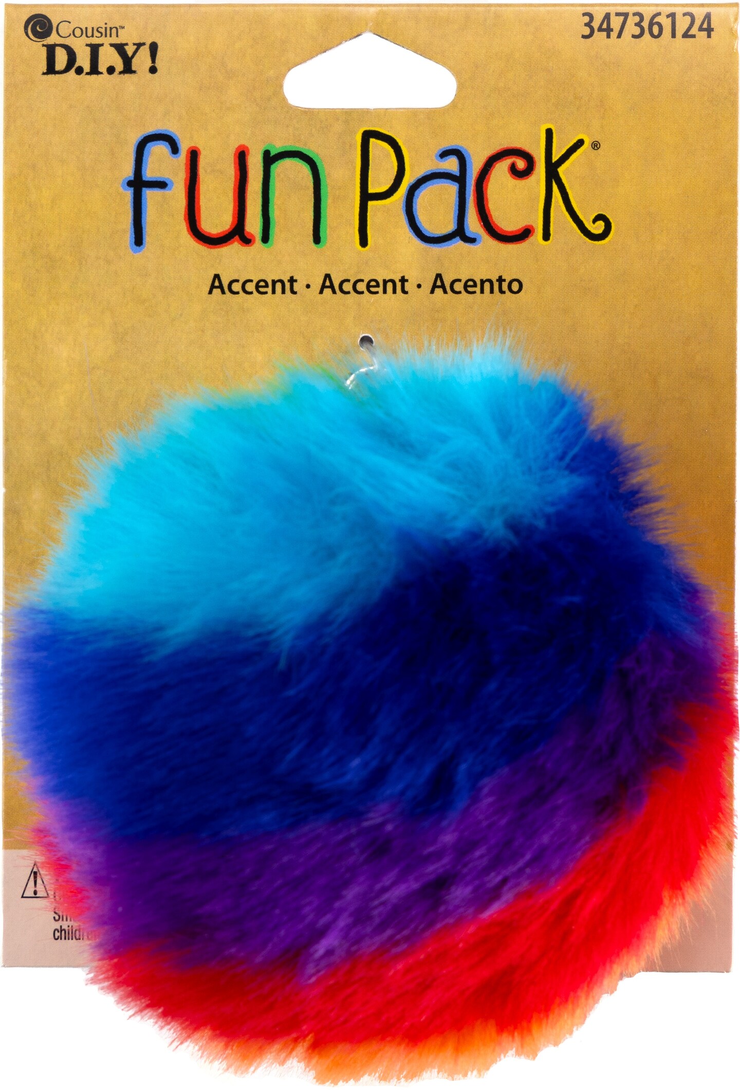 CousinDIY Accent Rainbow Pom-Poms