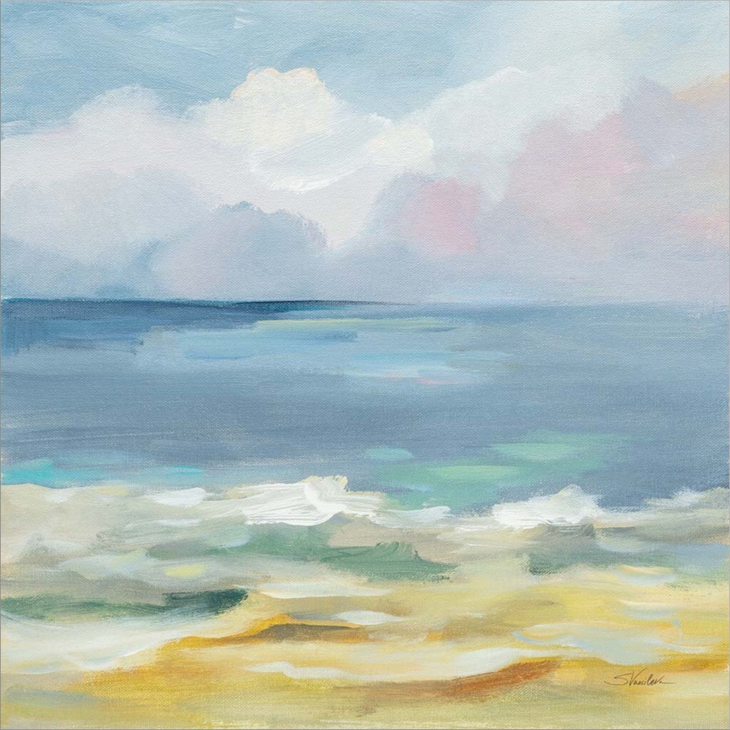Del Mar Sky II by Silvia Vassileva 24&#x22; x 24&#x22; Canvas Wall Art