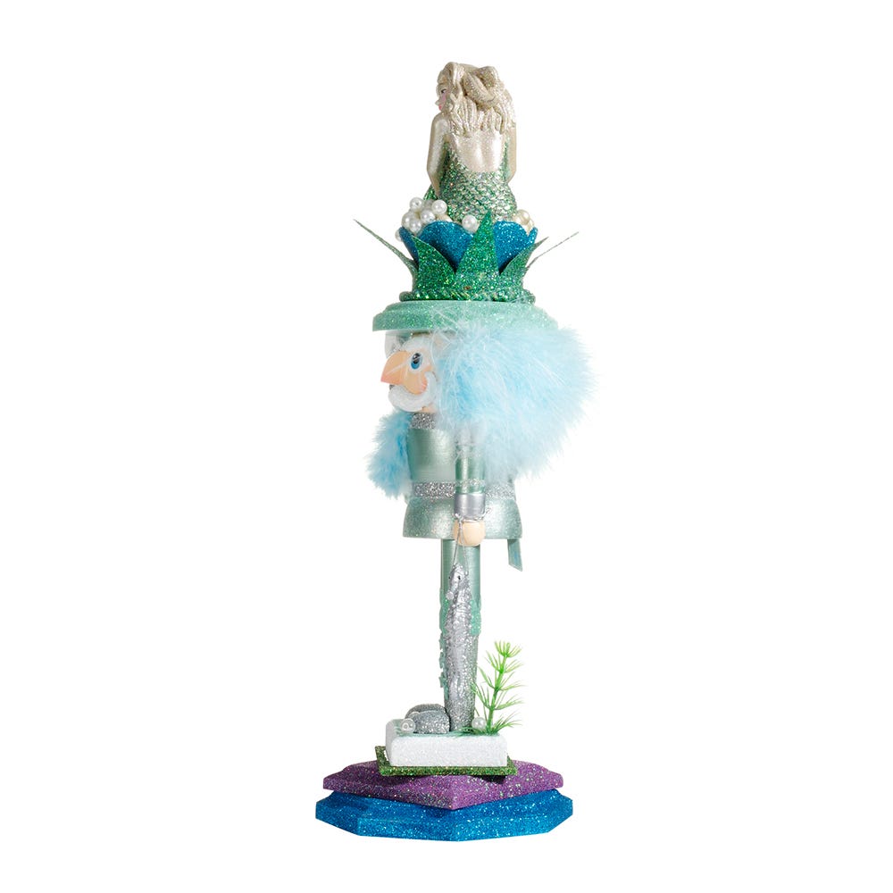 Kurt Adler 17.5-Inch Hollywood&#x2122; Mermaid King Nutcracker