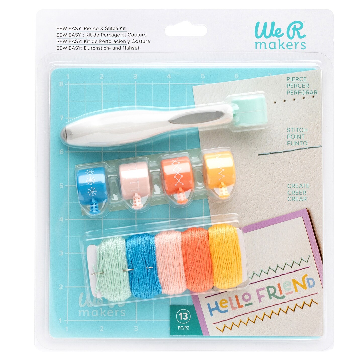 We R Sew Easy Kit-13 Pieces